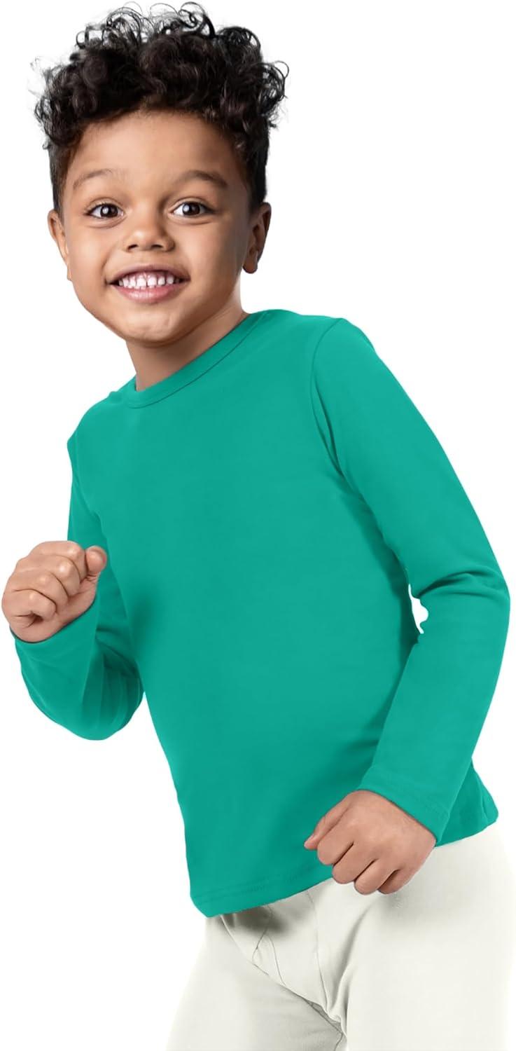 imageRocky Thermal Underwear for Kids Boys Thermals Long Johns Underwear Base Layer for Cold WeatherSkiingJade